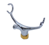 Вилка для крепления лейки "Ретро телефон" хром/золото Vidima B950361LS