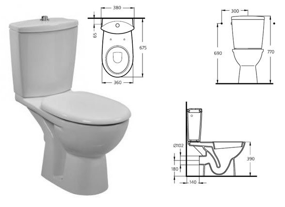 Океан компакт, горизонтальный выпуск, нижняя подводка, белый W306601 снят с производства Океан компакт, горизонтальный выпуск, нижняя подводка, белый W306601 снят с производства