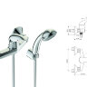 Орион смеситель для душа, хром Vidima B4224AA /BA003AA Орион смеситель для душа, хром Vidima B4224AA /BA003AA