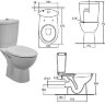 Комплект: "Океан" унитаз-компакт c функцией биде Ideal Standard W906601 и встраиваемый центральный термостатический смеситель с внешней и внутренней частью A3208AA "Ceratherm 200" и A2354NU и B7979AA Снят с производства Комплект: "Океан" унитаз-компакт c функцией биде Ideal Standard W906601 и встраиваемый центральный термостатический смеситель с внешней и внутренней частью A3208AA "Ceratherm 200" и A2354NU и B7979AA Снят с производства