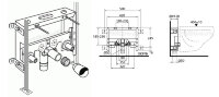 Система инсталляции для подвесного биде Ideal Standard VV610010