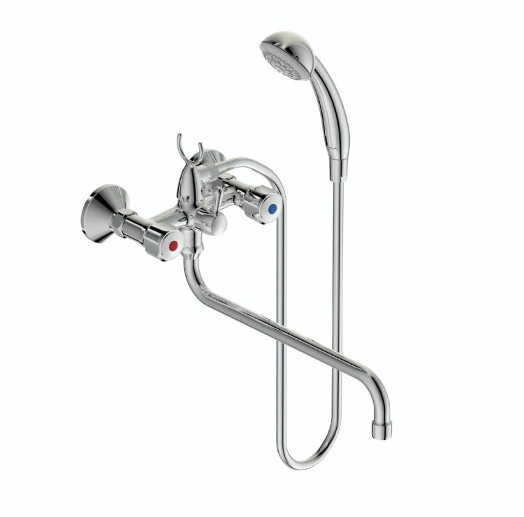Янтра смеситель для ванны, излив 320мм, хром Vidima R1201AA /B9758AA /BA170AA Янтра смеситель для ванны, излив 320мм, хром Vidima R1201AA /B9758AA /BA170AA