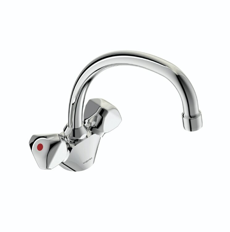 Дельта Cмеситель для кухни, хром Vidima R1603AA/B9735AA /BA150AA Дельта Cмеситель для кухни, хром Vidima R1603AA/B9735AA /BA150AA