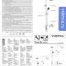 Видима Баланс душевая система для монтажа со встраиваемым смесителем, комплект: штанга, душ.лейка 3ф, лейка верхнего душа d200мм, шланг 1,5м Vidima BA273AA Видима Баланс душевая система для монтажа со встраиваемым смесителем, комплект: штанга, душ.лейка 3ф, лейка верхнего душа d200мм, шланг 1,5м Vidima BA273AA